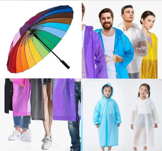 🌧️☔ 4-in-1 Rain Combo